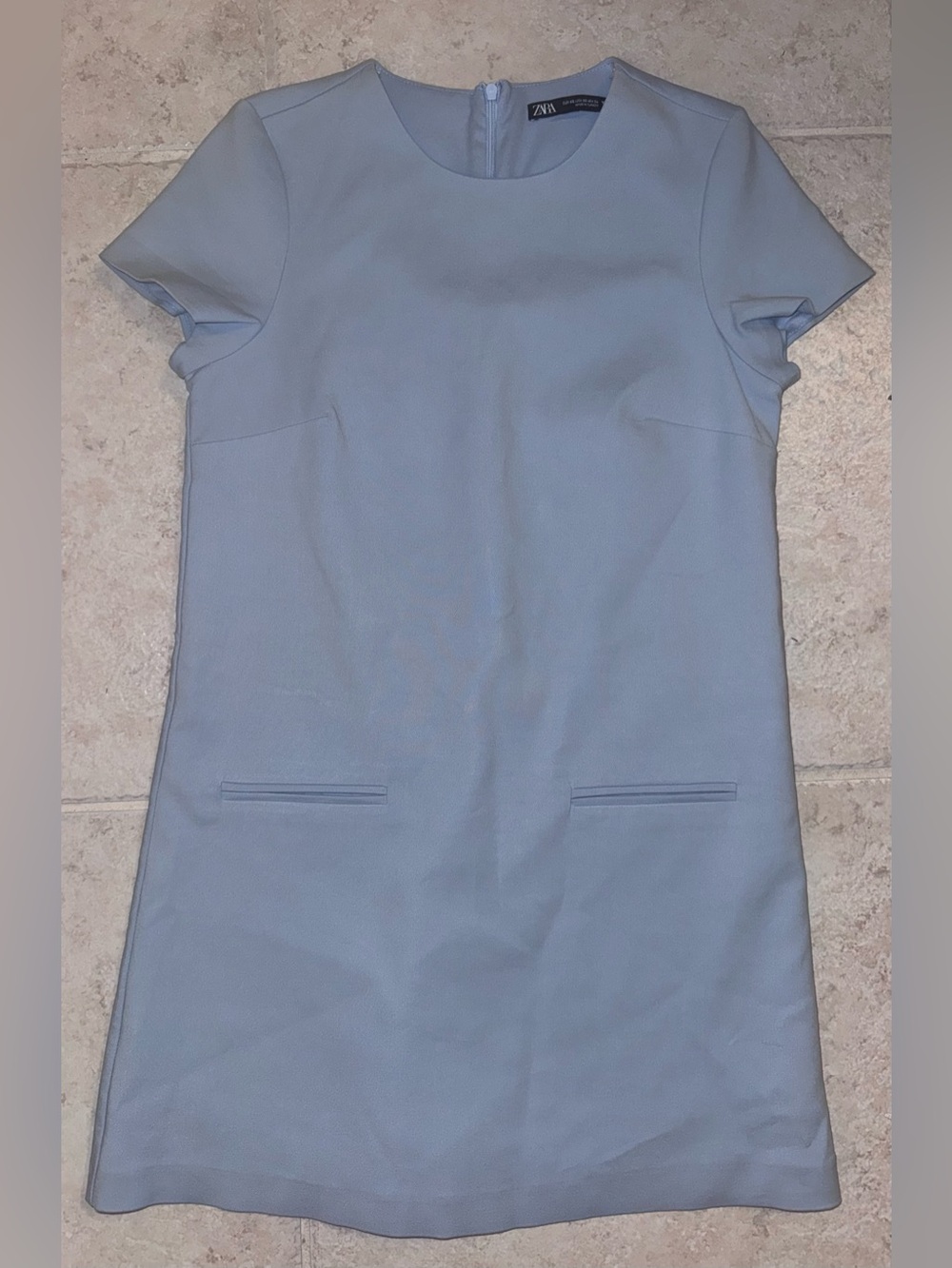 Zara Baby Blue 60’s Mini Dress